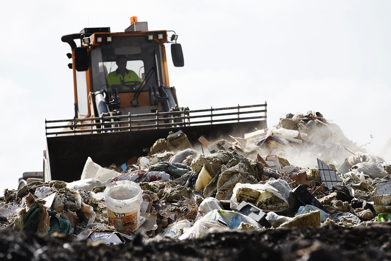 Landfill mining af blandet affald Landfill mining af blandet affald